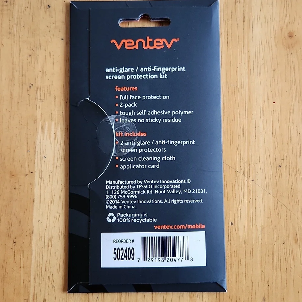 Samsung Galaxy s5 screen protector kit